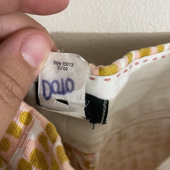 J.Crew 3" printed stretch chino shorts 15013 multicolor geometric pattern sz 10 - Picture 5 of 5